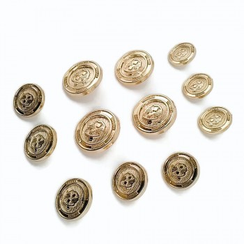 Gold buttons on sale